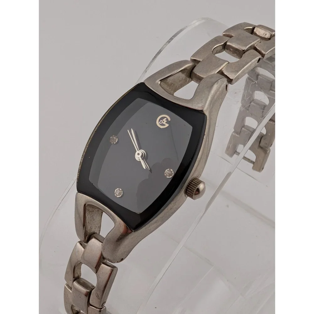 George Watch‎ Women 20mm Case Black Dial Silver 7